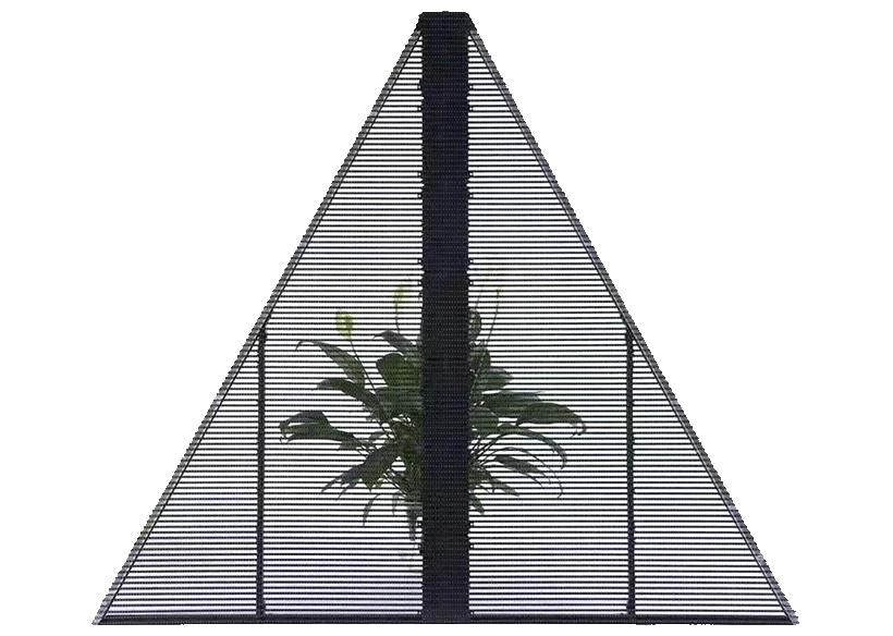 Transparent LED displays